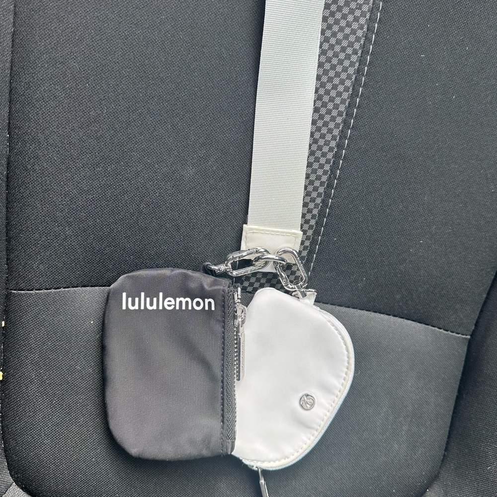 Dual lululemon keychain